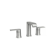 8 in. Double Handle Bathroom Faucet in Spot Resist Brushed Nickel