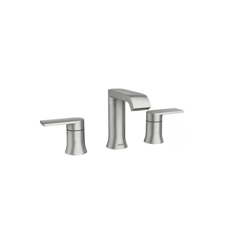 8 in. Double Handle Bathroom Faucet in Spot Resist Brushed Nickel