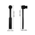 thumbnail image 2 of KONTONTY Record Vinyl Brush Nylon Anti Static for Music Enthusiasts 1Set, 2 of 8