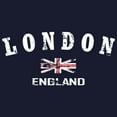 thumbnail image 3 of CafePress - London England Sweatshirt (Dark) - Classic Crew Neck Sweatshirt, 3 of 4