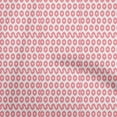 thumbnail image 1 of oneOone Viscose Jersey Pink Fabric Asian Ikat Craft Projects Decor Fabric Printed By The Yard 60 Inch Wide, 1 of 4
