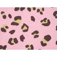 thumbnail image 3 of Beezizac Girls' Short Sleeve Pajama Set Cotton Slim Fit All-Over Pink Leopard Print Soft Kids Sleepwear Size 4T, 3 of 7