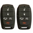 thumbnail image 2 of 5B Silicone Cover Fob Case Skin Holder for Dodge Ram 1500 2019 2020 Remote Key, 2 of 5