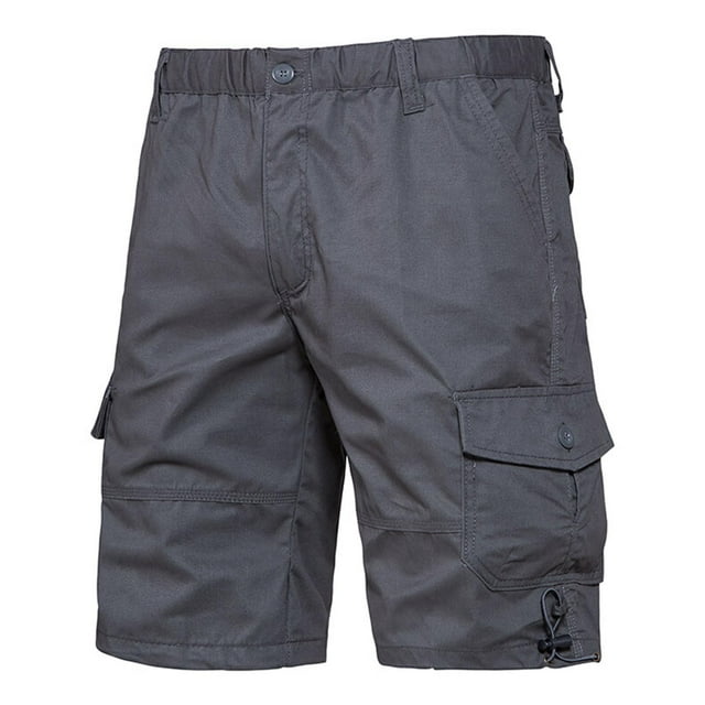 Styesk Mens Shorts Men's Stretch Cargo Shorts Casual Button Classic Summer Short With Multi Pockets