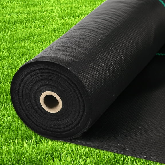 Landscape Fabric 4ft x180ft Weed Barrier Fabric Heavy Duty, Garden Fabric Weed Barrier, Woven Geotextile Fabric Under Gravel, Garden Tarp to Prevent Weeds, Black Mulch for Landscaping Fabric
