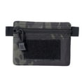 thumbnail image 1 of Monedero de nailon Zulema para hombre organizador tarjetero pesca Negro, 1 of 6