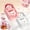 White+Pink, variant on Ice Cube Tray - Cherry Blossoms Ice Cube Trays with Covers,2 Cavity Non Stick Reusable Containers,Cocktail and Drink Maker with Quick Release,Large Ice Cube Form for Drinks Wine (Pink #1)