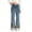 L Blue, variant on Auroural Toddler Girls Flare Pants 3T Kids Girls Cute Flower Lace Print Soft Elasticity Casual Flared Trousers Pants
