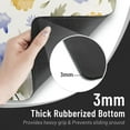 thumbnail image 3 of XMXT Non-Slip Gaming Mouse Pad, Fresh Watercolor Flower Mousepad Computer Keyboard Mats Desk Pads Office Decor Accessories, 15.8"x29.5", 3 of 8