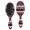 Christmas Knit Reindeer Pine Stripe Pattern, variant on Christmas Letter Snowflake Pattern Brush, Detangling Hair Brush, Paddle Styling Brush, PP Material Gifts for Daily Hair Care