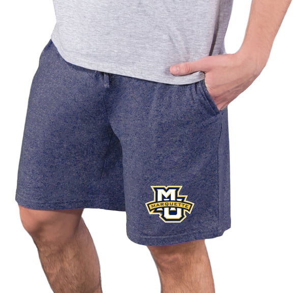 Men's Concepts Sport Navy Marquette Golden Eagles Quest Knit Jam Shorts