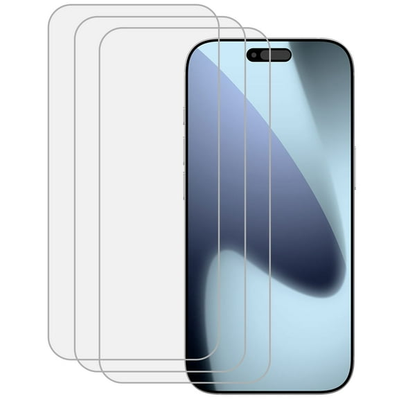 KIQ 3 Pack Regular Tempered Glass for Apple iPhone 17 Pro Max