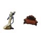 thumbnail image 5 of Estatua de la dama,Estatua de dama tribal africana,artesanías de cafetería hechas a mano,Sofá en miniatura para muñecas,Muebles de casa de muñecas,modelo de sofá, 5 of 8