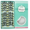 thumbnail image 2 of Fiudx Pestañas Glamorosas, Pestañas Postizas Largas y Rizadas, Pestañas Reutilizables En Tira Completa, Ideales Selfies En Boda, Amantes En La Belleza, Paquete En 10 Pares, Color Negro., 2 of 3