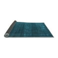 thumbnail image 2 of Ahgly Company Indoor Square Oriental Light Blue Industrial Area Rugs, 8' Square, 2 of 4