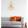 thumbnail image 4 of 8001 Toureg Collection Chandelier 19"D X 23"H - Light: 10 - Gold Finish - Royal Cut Crystals, 4 of 9