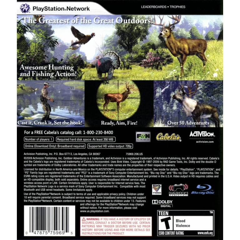 Cabela's Outdoor Adventure - PlayStation 3