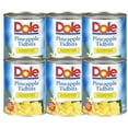 thumbnail image 1 of DOLE Morceaux d'Ananas dans le Jus, Fruits Tropicaux en Conserve de Qualité Supérieure, 2,84 L (100 fl oz) Conserve Vrac pour Services Alimentaires, Caisse de 6, 1 of 3