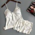 thumbnail image 1 of Sexy Lingerie Women's Satin Silk Pajama Summer Spaghetti Strap Sleepwear, 1 of 4