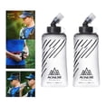 thumbnail image 1 of 2x 250 Ml-500ml TPU Botellas de Agua Plegables Suaves de Seguridad Plegable para La Hidratación Paquete- para Senderismo DYNWAVEMX Botella para beber de matraz suave, 1 of 8