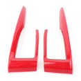 thumbnail image 4 of 2Pcs Car Red Gear Shift Panel Frame Trim Cover for 10Th Gen 2016 2017, 4 of 5