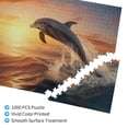 thumbnail image 2 of Sikiie Sunset Dancing Dolphin A Puzzle, Jigsaw Puzzles, Jigsaw Puzzles 1000 Pieces, Custom Jigsaw Puzzle for Adults (29.5×19.7in, Horizontal), 2 of 9