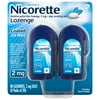 Nicorette Nicotine Lozenges, Stop Smoking Aids, 2 Mg, Mint, 80 Count