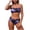 Purple, variant on Women's Bikinis Bikini V-neck Suspender Swimsuit Split Swimming Split Swimsuit