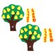 thumbnail image 5 of 2 juegos de perales de fieltro para aprender números, juguetes para contar peras, juegos de matemáticas preescolares, juguetes de educación temprana para centros de matemáticas de jardín de infantes, 5 of 7