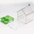 thumbnail image 7 of Pull-Out External Parrot Feeder – Hanging Wild Bird Seed with Squirrel Proof Tray & Transparent Bird Bath Tub​, 7 of 7