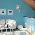 thumbnail image 5 of Lasko Oscillating 12" Indoor Wall Mount 3 Speed Electric Fan, Light Gray, 5 of 5