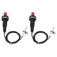 thumbnail image 3 of Oven Piezo Ignition, Push Button 2 Pcs Plastic Shell No Batteries Needed Piezo Igniter  for Heater, 3 of 8
