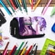 thumbnail image 4 of Caja de lápices, caja de lápices de gran capacidad, bolsa de papelería con cremallera, estuche de lona de doble capa de anime, diseño de próxima generación, 4 of 6