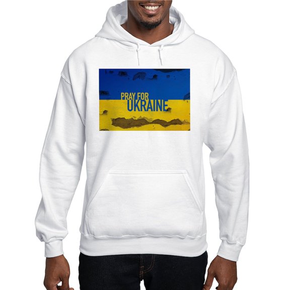 CafePress - Pray For Ukraine Sweatshirt, Stand With Sweatshirt - Pullover Hoodie, Hooded Sweatshirt