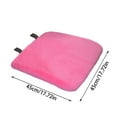 thumbnail image 3 of Yokan Plush Car Seat Cushion, Multi-Layer Warm Cold Protection Seat Cover, Soft & Comfortable Winter Car Cushion for Sedans & SUVs, Cold-Resistant Car Seat Pad for Cozy Driving Experience, 3 of 5