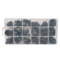 thumbnail image 3 of 125pcs Rubber O-ring Assortment Set Car Air Conditioner Sealing Ring Coil Guard Retaining Firewall Hole Plug, 3 of 8