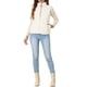 thumbnail image 2 of INSPIRE CHIC Chaleco de Piel Sintética Elegante para Mujeres con Cremallera y Sin Mangas para Uso Casual XL Blanco, 2 of 6
