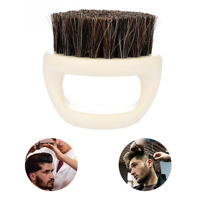 Brosse à Barbe Créative Brosse à Moustache Ronde Polyvalente pour Hommes
