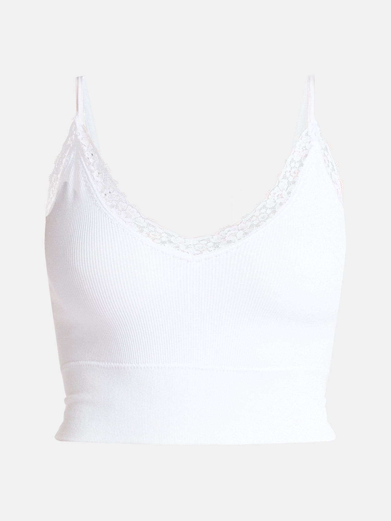 No Boundaries Lace Trim Cami Tank, Women's