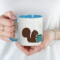 thumbnail image 5 of CafePress - Coffeesquirrelmug Ceramic Mug - 11 oz Ceramic Mug - Novelty Coffee Tea Cup, 5 of 6