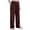#A11-Deep Red, variant on Abcomgle Girls Flannel Pajamas Size 10-12 Fleece Plaid Boys Pajama Pants Winter Elastic Waist Pj Pants Kids Cute Sleepwear with Pockets