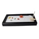 thumbnail image 2 of Caja de arena de madera zen para oficina para niños y adultos con bandeja de piedras coloridas, 2 of 8