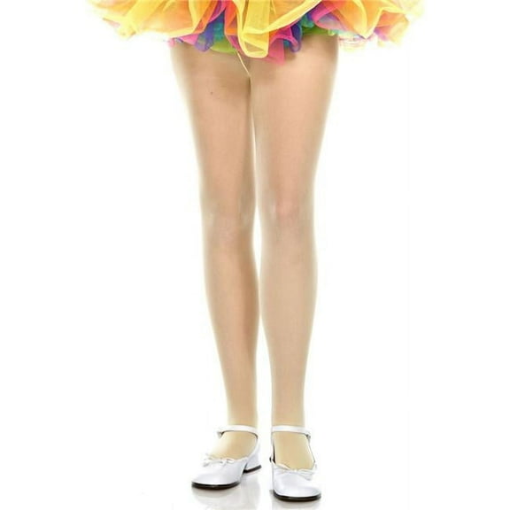 Music Legs Women's Women's Girls Opaque Tights; Yellow - Large 280-YELLOW-L
