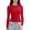 Red, variant on Lixiuxyad Womens Short Sleeve Tops Loose Fit Women’s Slim Tops Long Sleeve Round Neck Crop Top Tee Shirt Basic Solid Tight Slim Fit Cropped Shirt Workout Yoga