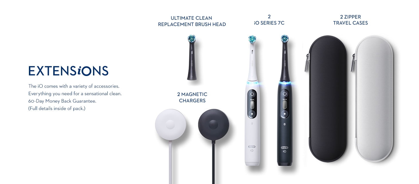 Oral B Io Series 7c Rechargeable Toothbrush 2 Pack Walmart Com Walmart Com Oral B Io Series 7c Rechargeable Toothbrush 2 Pack Walmart Com Walmart Com