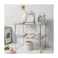 thumbnail image 4 of Foldable Storage Shelf for Desktop,Transparent Storage Rack,Stackable Storage Organizer for Bathroom,Kitchen and Office, 4 of 6