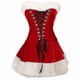 thumbnail image 3 of S-2xl High Quality Women Christmas Costumes Suit Xmas Party Sexy Red Velvet Dress Cosplay Santa Claus Costume Outfit Plus Size, 3 of 5