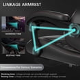 thumbnail image 5 of Auxe Gaxe Gaming Chairs for Adults with Footrest,Ergonomic PU Leather PC Gaming Chair,High Back Reclining Computer Desk Chair with Lumbar Support and Headrest, 5 of 9