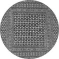 thumbnail image 1 of Ahgly Company Indoor Round Persian Gray Traditional Area Rugs, 4' Round, 1 of 1