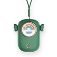 thumbnail image 1 of Bearachild Ventilador portátil Recargable de mano Refrigerador personal de viaje Manos libres Oficina Deportes al aire libre Dispositivo de enfriamiento Electrodomésticos Verde Bearachild HA063427-03, 1 of 6